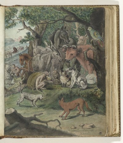 Würfelnde Tiere von Jan Brandes