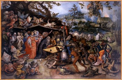 Versuchungen des heiligen Antonius von Jan Brueghel the Elder