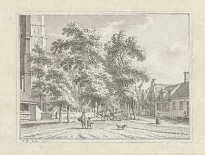 Ansicht von Serooskerke von Jan Bulthuis