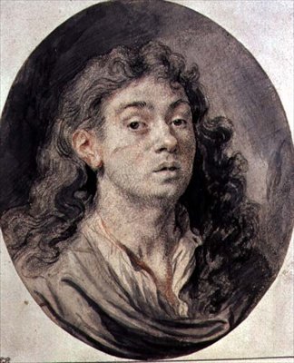 Selbstporträt von Jan Cossiers