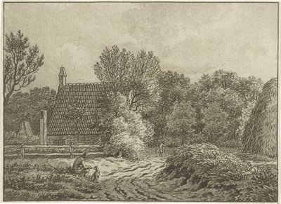 Landschaft bei Bloemendaal von Jan Evert Grave