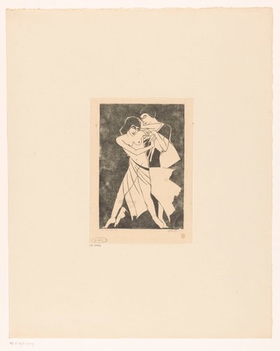 Tanzendes Paar von Jan Frank (signed by artist)