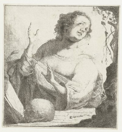 Die reuige Maria Magdalena von Jan Gerritsz. van Bronckhorst (attributed to)