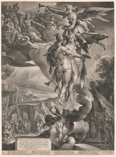 Apotheose der Künste von Jan Harmensz. Muller