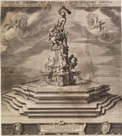 Herkulesbrunnen in Augsburg von Jan Harmensz. Muller
