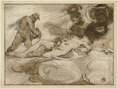 Jupiter und Semele von Jan Harmensz. Muller