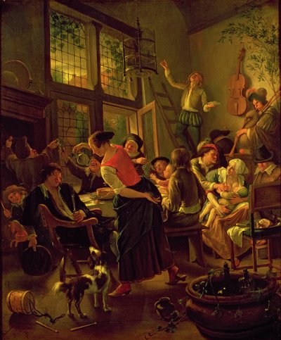 Familienmahl von Jan Havicksz. Steen