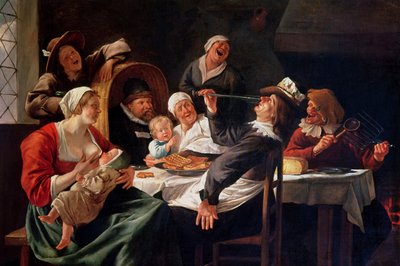 Unbekanntes Bild von Jan Havicksz. Steen