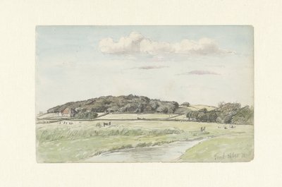 Ansicht von Texel von Jan Hoynck van Papendrecht