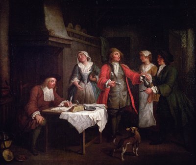 Der Ehevertrag von Jan Josef the Elder Horemans