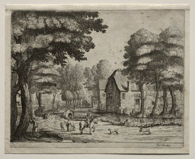 Die Steinbrücke von Jan Josephsz van Goyen