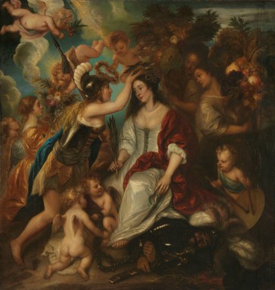 Allegorie des Friedens von Jan Lievens