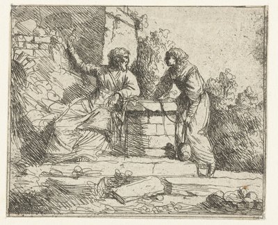 Christus und die Samariterin von Jan Lievens