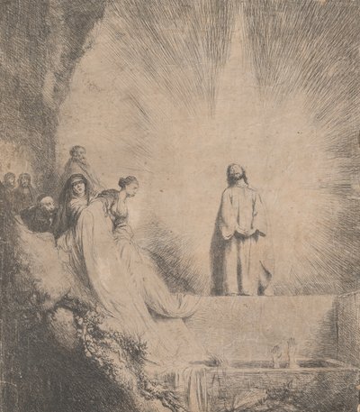 Die Auferstehung des Lazarus, 1620-74 von Jan Lievens