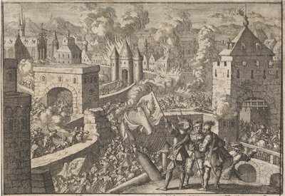 Eroberung von Magdeburg, 1631 von Jan Luyken (attributed to)
