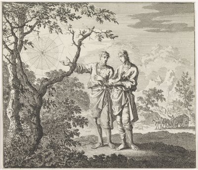 Emblem: Spinne von Jan Luyken