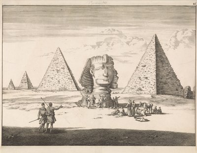 Pyramiden und Sphinx von Gizeh von Jan Luyken