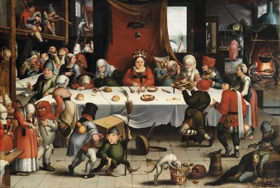 Burleskes Fest, um 1550 von Jan Mandyn