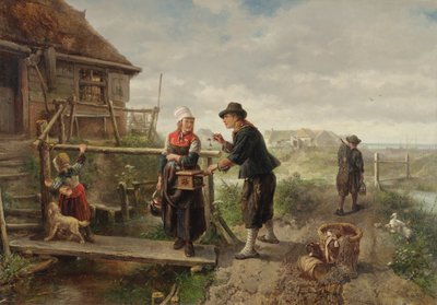 Eine Pfeife anzünden von Jan Mari Henri Ten Kate