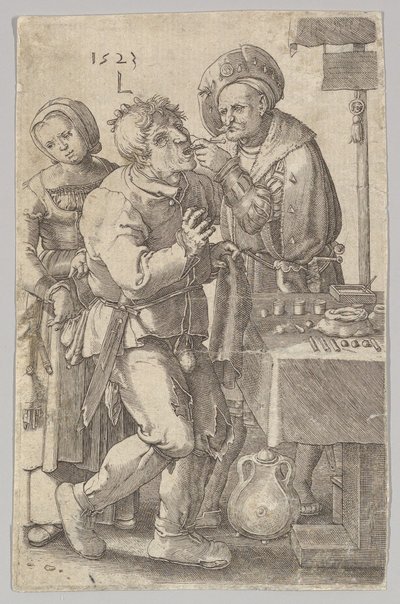 Der Zahnarzt Rückseitige Kopie, n.d. von Jan Muller