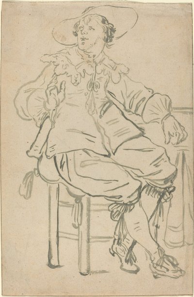 Sitzender Kavalier von Jan Philipz van Bouckhorst