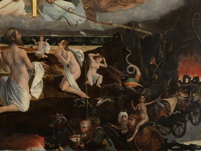 (Detail) Das Jüngste Gericht von Jan Provoost