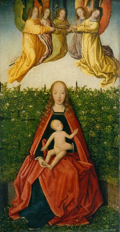 Jungfrau und Kind, ca. 1495-1500 von Jan Provoost