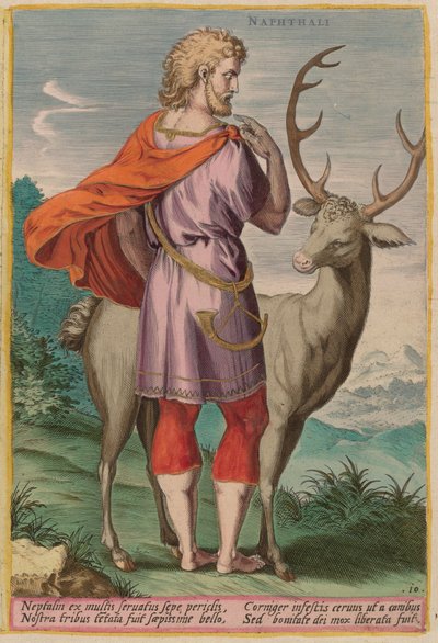 Naphtali von Jan Sadeler I after Crispen van den Broecke