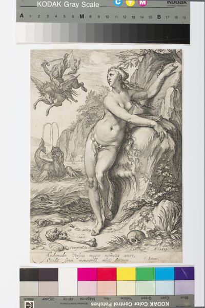 Andromeda, ca. 1609 von Jan Saenredam