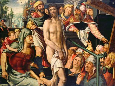 Die Verspottung Christi von Jan Sanders van Hemessen