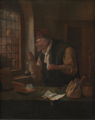 Der Geizhals von Jan Steen
