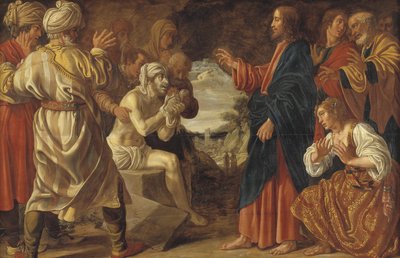 Die Auferweckung des Lazarus von Jan Tengnagel