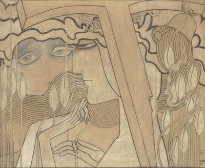 Verlangen und Zufriedenheit, 1893 von Jan Toorop