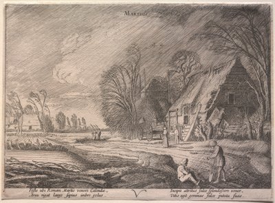 Die zwölf Monate: März von Jan Van de Velde