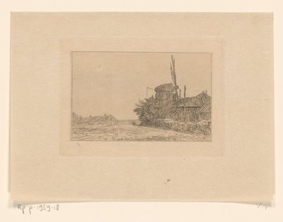 Mühle in Laren von Jan Veth