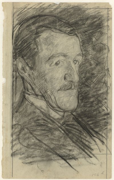 Porträt von Richard Roland Holst von Jan Veth