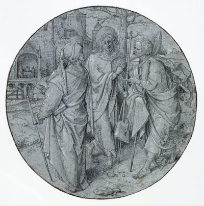 Christus in Emmaus von Jan de Beer