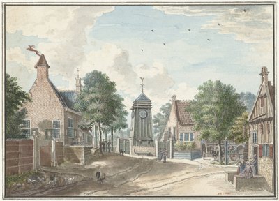 Ansicht des Klokhuis in Overveen von Jan de Beijer
