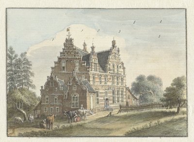 Das Haus Den Dam bei Zutphen von Jan de Beijer