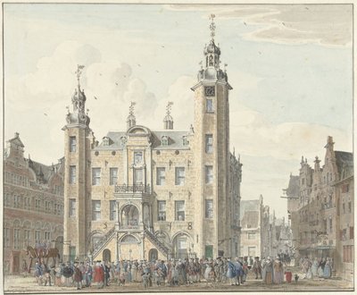 Das Rathaus von Venlo von Jan de Beijer