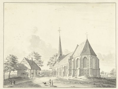Kirche in Aalst von Jan de Beijer