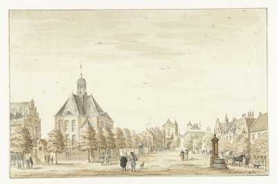 Markt in Emmerich von Jan de Beijer