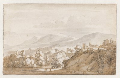 Berglandschaft in Italien von Jan de Bisschop