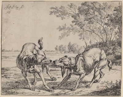 Das umstrittene Fleisch (La viande disputée) von Jan le Ducq
