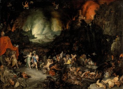 Aeneas in der Unterwelt von Jan the Elder Brueghel