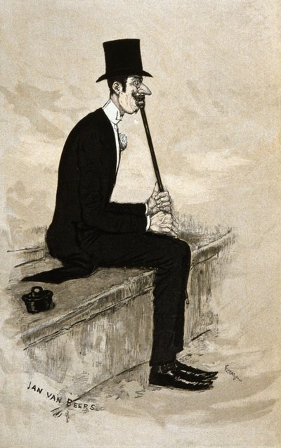 Ein Pariser Gesellschaftsmann von Jan van Beers