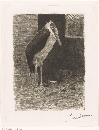 Marabu von Jan van Essen (signed by artist)