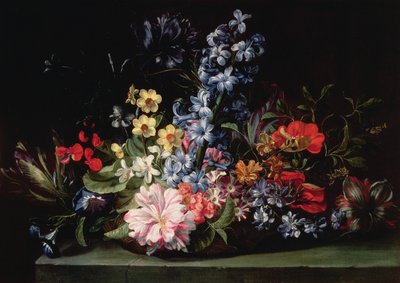 Blumenkorb von Jan van den Hecke