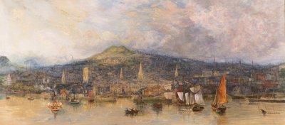 Dundee vom Fluss aus von Jane Stewart Smith