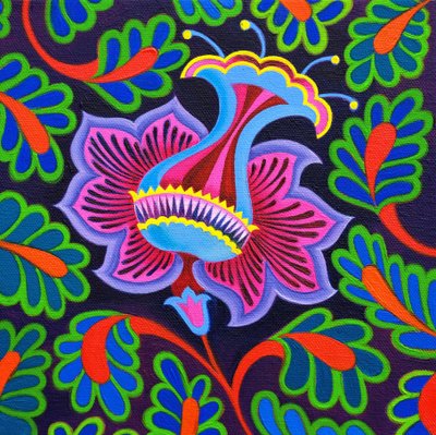 Persische Blume von Jane Tattersfield